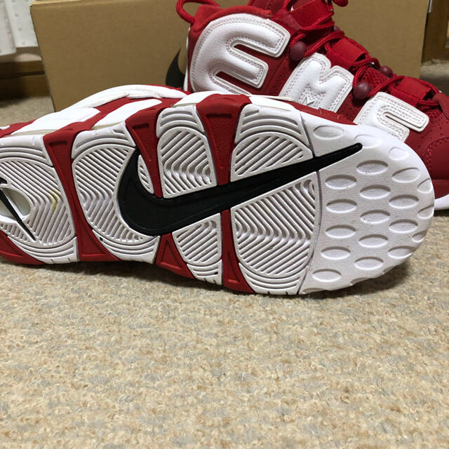 Supreme(シュプリーム)のおさま〜る様専用 NIKE Air more uptempo supreme  メンズの靴/シューズ(スニーカー)の商品写真