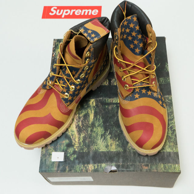 Supreme(シュプリーム)のSupreme Timberland Stars and Stripes 6-I メンズの靴/シューズ(スニーカー)の商品写真