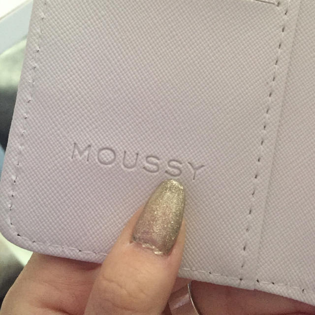 moussy(マウジー)のスマートフォンケース スマホ/家電/カメラのスマホアクセサリー(モバイルケース/カバー)の商品写真