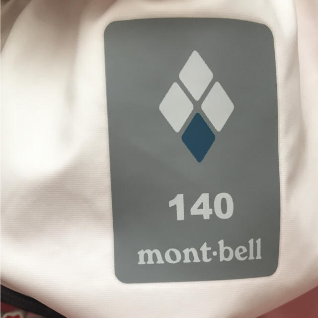 mont bell(モンベル)のモンベル レインウェア パンツ140センチ キッズ/ベビー/マタニティのこども用ファッション小物(レインコート)の商品写真