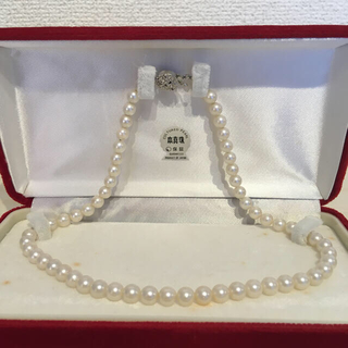 タカシマヤ(髙島屋)の本真珠 ネックレス 6.5〜7mm 42cm(ネックレス)