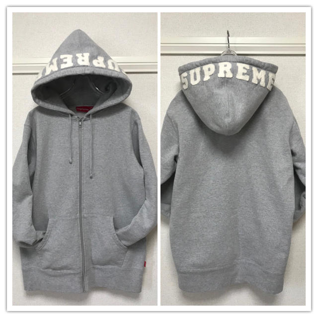 【希少‼︎】supreme パーカー フードロゴ シュプリーム