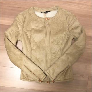 アルマーニエクスチェンジ(ARMANI EXCHANGE)のrra様 専用 アルマーニ ムートン ジャケット(ノーカラージャケット)