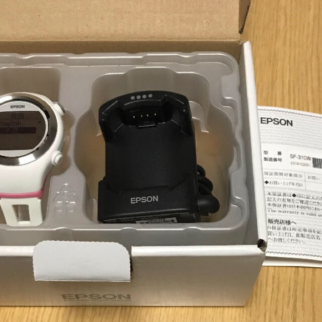 EPSON(エプソン)のEPSON Wristable GPS SF-310W スポーツ/アウトドアのランニング(その他)の商品写真