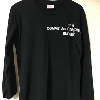 コムデギャルソン(COMME des GARCONS)の【raf様専用】COMME des GARÇONS×SupremeロングTシャツ(Tシャツ/カットソー(七分/長袖))