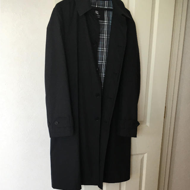 最安値好評】 BURBERRY BLACK LABEL バーバリーブラックレーベル☆ステンカラーコートの通販 by ここそら｜バーバリーブラックレーベルならラクマ 