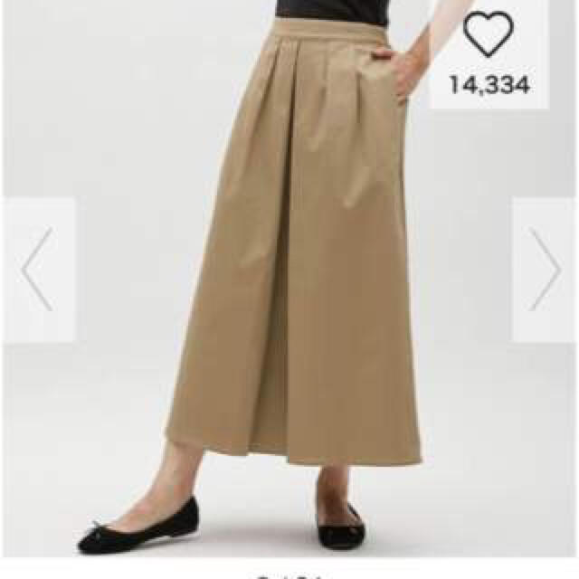 GU(ジーユー)のチノマキシスカート レディースのスカート(ロングスカート)の商品写真