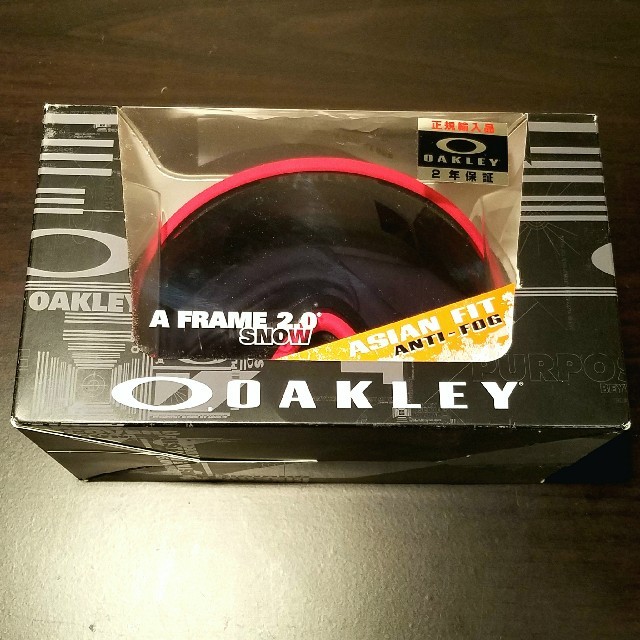 ダークグレイ可視透過率オークリー OAKLEY A FRAME エーフレーム 新品未使用