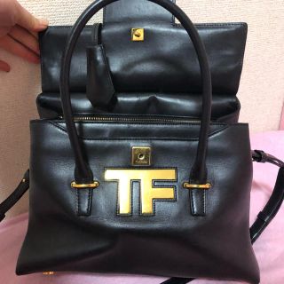 トムフォード(TOM FORD)のトムフォード バッグ 2way 黒(ハンドバッグ)