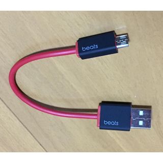 ビーツバイドクタードレ(Beats by Dr Dre)のbeats 充電ケーブル USB-マイクロUSB(バッテリー/充電器)