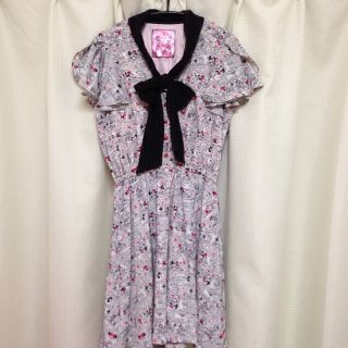 ハニーバンチ(Honey Bunch)のハニーバンチ ミッキーワンピ(ミニワンピース)