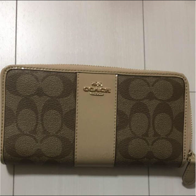 COACH(コーチ)のCOACH 長財布   新品ブラウン✖︎ベージュ レディースのファッション小物(財布)の商品写真