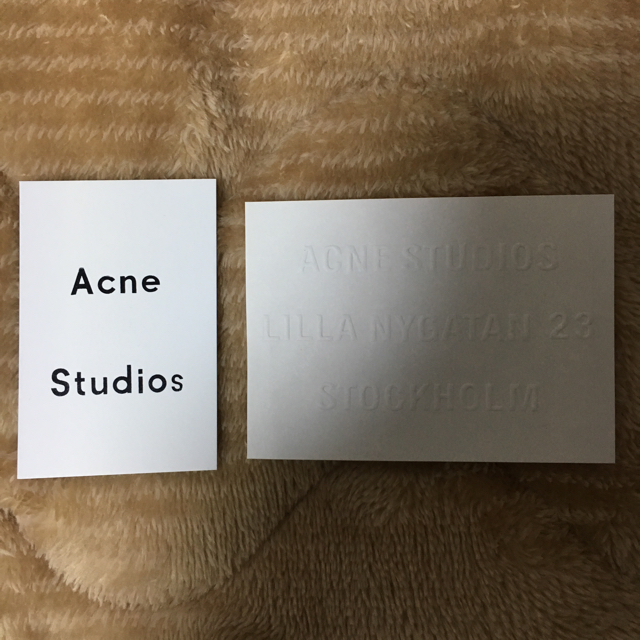 ACNE(アクネ)のAcne Studios ストール✳︎ライトグレー レディースのファッション小物(マフラー/ショール)の商品写真