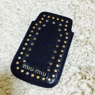 ミュウミュウ(miumiu)の売り切り miu miu iPhone(モバイルケース/カバー)