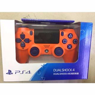 プレイステーション4(PlayStation4)のPS４　ワイヤレスコントローラー (DUALSHOCK 4)　オレンジ香港限定版(その他)