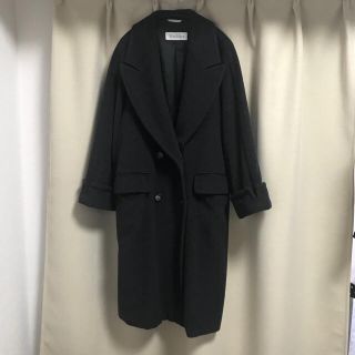 マックスマーラ(Max Mara)のイタリア製MaxMaraカシミヤ混・オーバーサイズチェスターコート(チェスターコート)