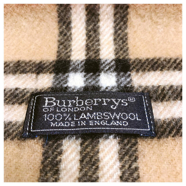 BURBERRY(バーバリー)の☆BURBERRY  マフラー ベージュ レディースのファッション小物(マフラー/ショール)の商品写真