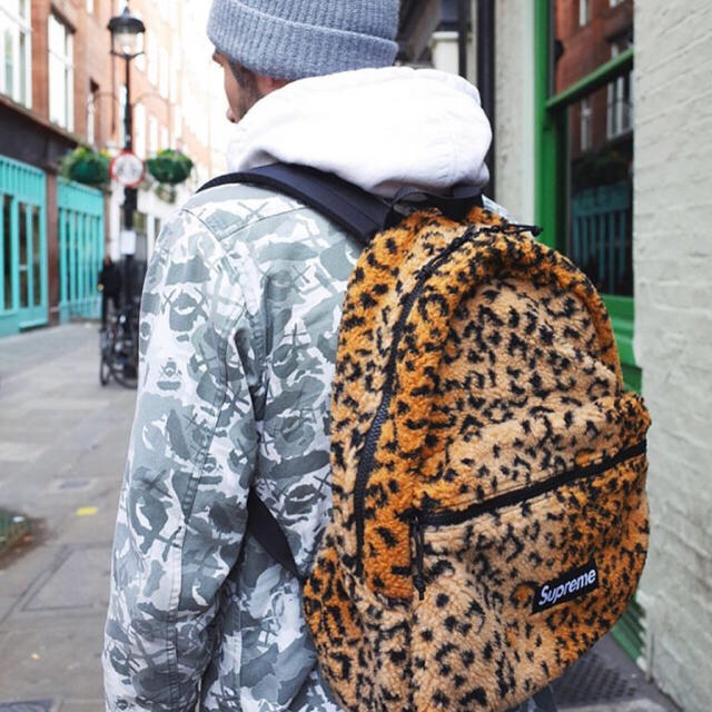 Supreme Leopard Backpack 新品未使用