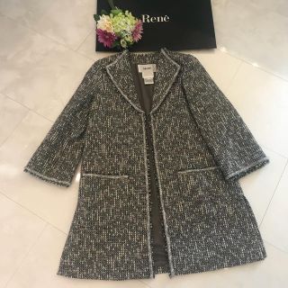 ルネ(René)のルネRene♡ツイードコート♡最終お値下げ♡(ロングコート)