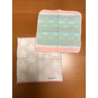 アフタヌーンティー(AfternoonTea)のAfternoon Tea タオルハンカチ ２枚セット 新品(ハンカチ)