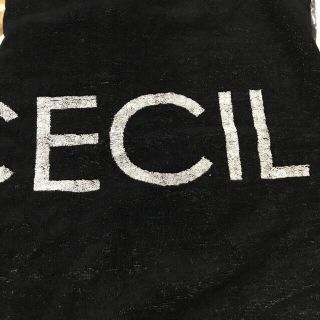 セシルマクビー(CECIL McBEE)のCECIL McBEE☆新品☆ロゴバスタオル☆(タオル/バス用品)