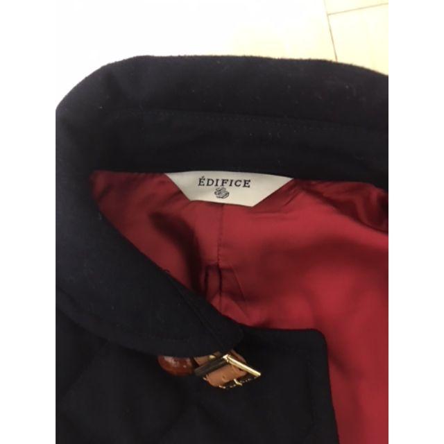 EDIFICE(エディフィス)のEDIFICE　サキソニーキルトショールカラーブルゾン メンズのジャケット/アウター(ブルゾン)の商品写真