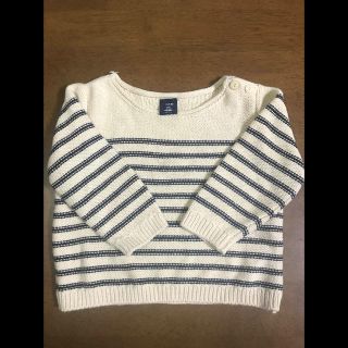 ベビーギャップ(babyGAP)のベビーギャップ＊ボーダーニット80センチ＊(ニット/セーター)