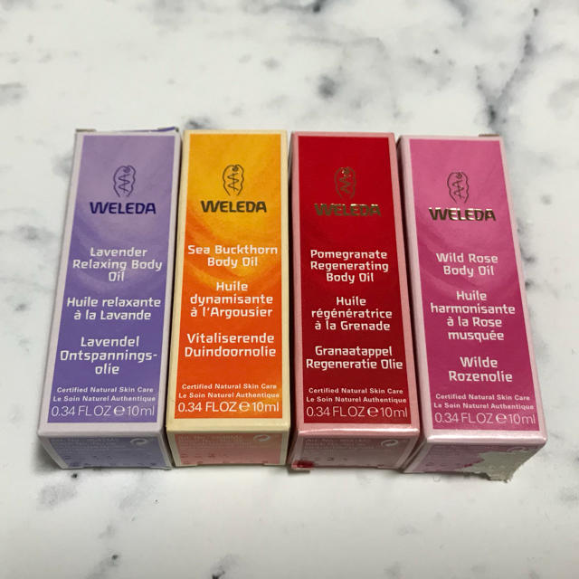 WELEDA(ヴェレダ)の新品★ヴェレダ weleda ボディオイル ミニ セット コスメ/美容のボディケア(ボディオイル)の商品写真