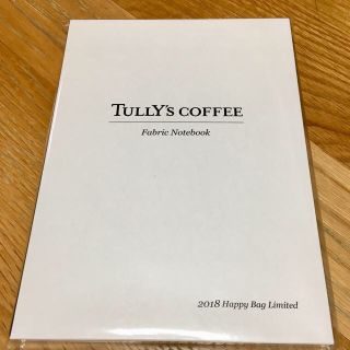 タリーズコーヒー(TULLY'S COFFEE)の2018.タリーズ福袋 ファブリックノート＆タリーズベア(ノート/メモ帳/ふせん)