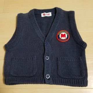 ミキハウス(mikihouse)の美品！ミキハウス　ベスト(カーディガン)