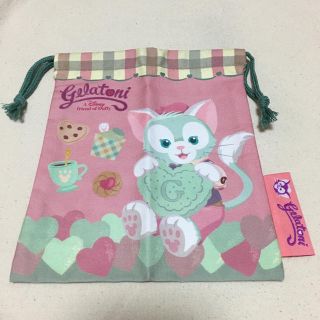 ジェラトーニ(ジェラトーニ)の【専用】ジェラトーニ 巾着 スウィートダッフィー(キャラクターグッズ)