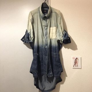 ヴィヴィアンウエストウッド(Vivienne Westwood)のAnglomania 変形デニムドレス(ひざ丈ワンピース)