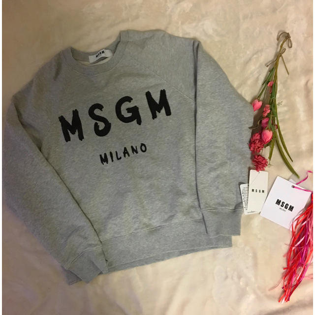 MSGM(エムエスジイエム)のMSGM エムエスジイエム ロゴ スウェット レディースのトップス(トレーナー/スウェット)の商品写真