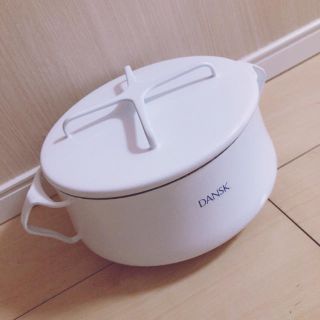 ダンスク(DANSK)のDANSK 琺瑯鍋 18cm(鍋/フライパン)