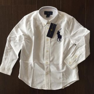 ラルフローレン(Ralph Lauren)の【新品☆120㎝】ラルフローレン ボタンダウン(ブラウス)