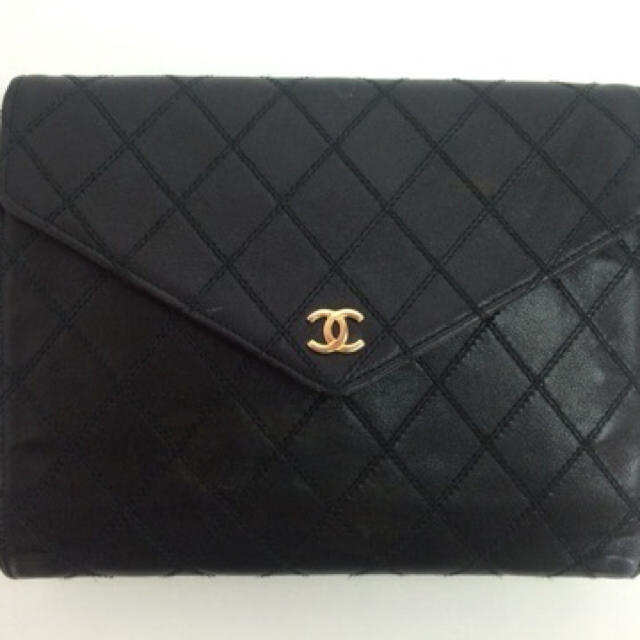 CHANEL(シャネル)のBjoe様 専用    CHANELビコローレステッチマルチケース ヴィンテージ レディースのファッション小物(その他)の商品写真