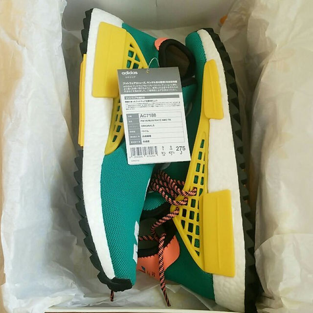 adidas(アディダス)の新品27.5 pharrell NMD Human Race Tr AC7188 メンズの靴/シューズ(スニーカー)の商品写真