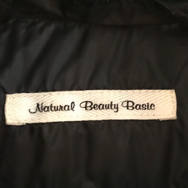 NATURAL BEAUTY BASIC(ナチュラルビューティーベーシック)のダウンコート♡ レディースのジャケット/アウター(ダウンジャケット)の商品写真