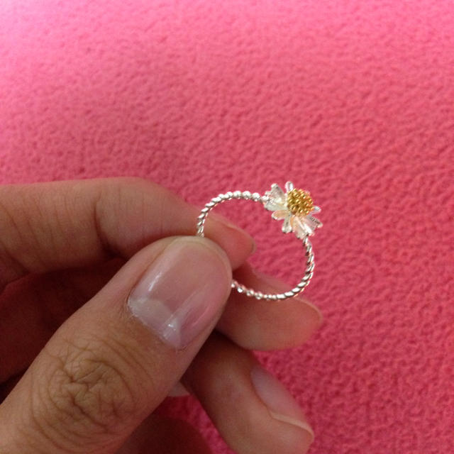 flower(フラワー)のflowerオリジナルマーガレットリング レディースのアクセサリー(リング(指輪))の商品写真