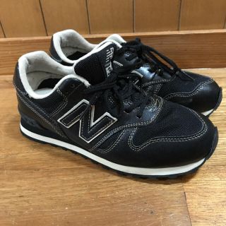 ニューバランス(New Balance)のNEW balance スニーカー 黒  24cm(スニーカー)