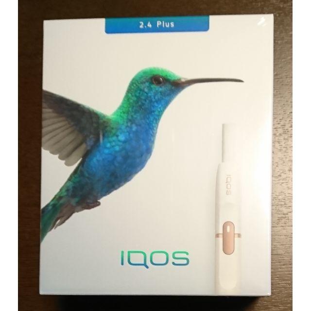 新品未開封 新型 IQOS 2.4plus アイコス本体キット ダークレッド