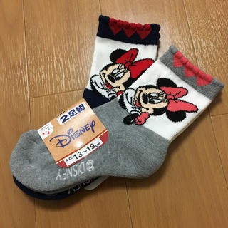 ディズニー(Disney)の【新品】 Disney  ミニーくつ下💕(靴下/タイツ)