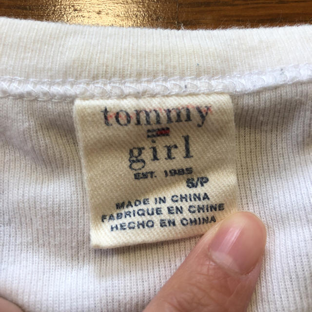 TOMMY HILFIGER(トミーヒルフィガー)のTOMMY  レディース レディースのトップス(Tシャツ(長袖/七分))の商品写真