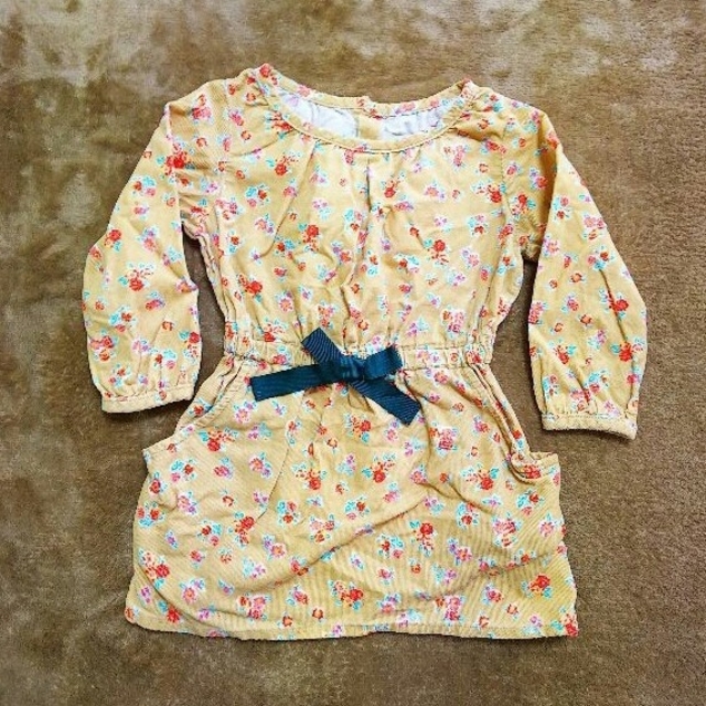 GLOBAL WORK(グローバルワーク)のグローバルワーク 花柄ワンピース キッズ/ベビー/マタニティのキッズ服女の子用(90cm~)(ワンピース)の商品写真