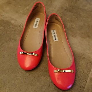 スティーブマデン(Steve Madden)のSTEVE MADDEN リボンバレーシューズ(バレエシューズ)