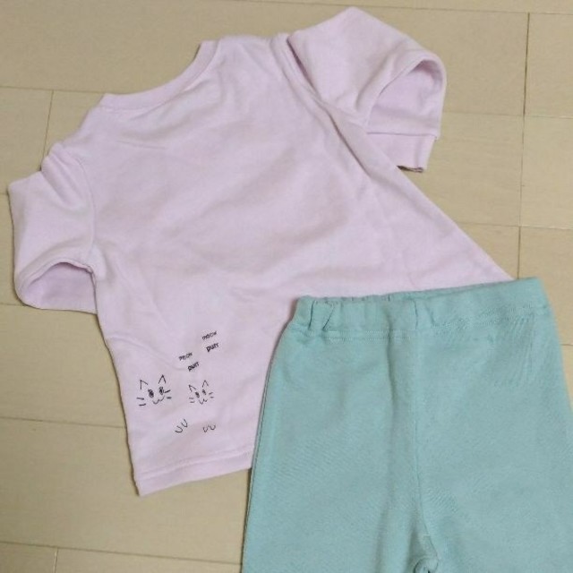 F.O.KIDS(エフオーキッズ)の☆専用☆【apres les cours】新品 長袖 パジャマ ねこ サイズ80 キッズ/ベビー/マタニティのベビー服(~85cm)(パジャマ)の商品写真