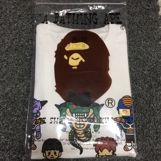 A BATHING APE(アベイシングエイプ)の新品 2XL BAPE DRAGON BALLZ Z Tシャツ エイプ ape メンズのトップス(Tシャツ/カットソー(半袖/袖なし))の商品写真