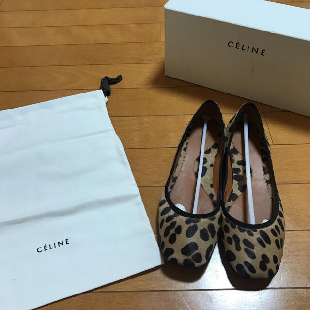 celine(セリーヌ)の★ セリーヌ CELINE レオパードシューズ 38 ★ レディースの靴/シューズ(その他)の商品写真