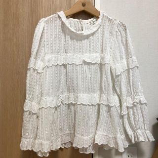 イザベルマラン(Isabel Marant)の今期イザベルマランツ 34 フリルブラウス(シャツ/ブラウス(長袖/七分))