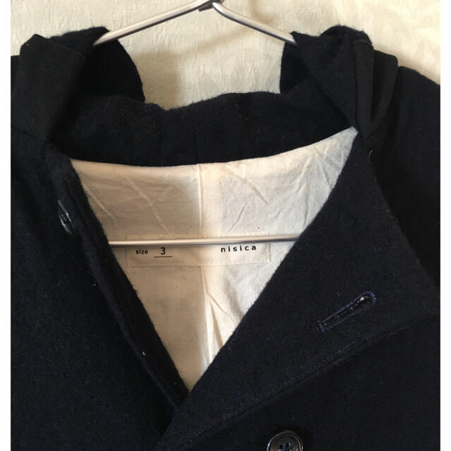 nisica☆コート メンズのジャケット/アウター(ステンカラーコート)の商品写真